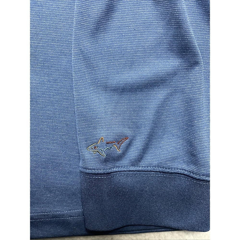 Greg Norman Men's Blue Long Sleeve Polo Shirt Size XL - Picture 5 of 7